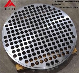 Grade 2 Titanium Tube Sheet