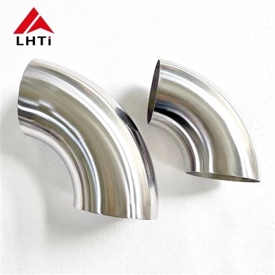 Titanium Pipe Bend 90 Degree Exhaust Tube Elbow