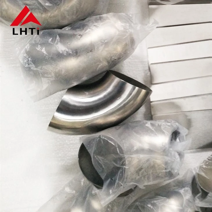 Titanium Elbow 90 Degree Bends Sch40 1.5D