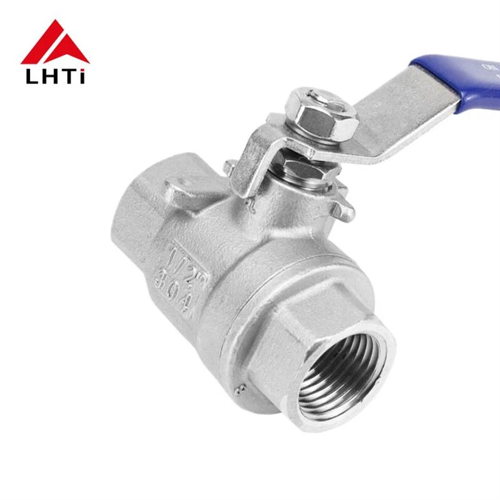 2 Way Threaded Titanium Ball Valve