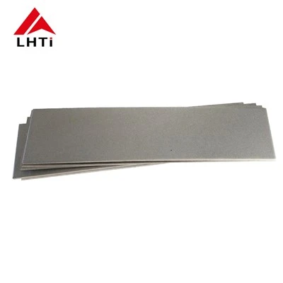 Cold Rolled Polished Gr5 Flat Titanium Metal Sheet 0.7mm Thickness
