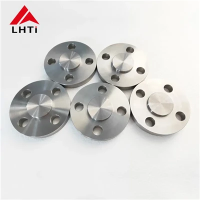 Titanium Blind Flange And CNC Machined For Chemical Industry