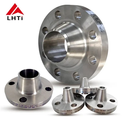 Titanium Welded Neck Flange For Aerospace Industry - Forged And CNC Machined